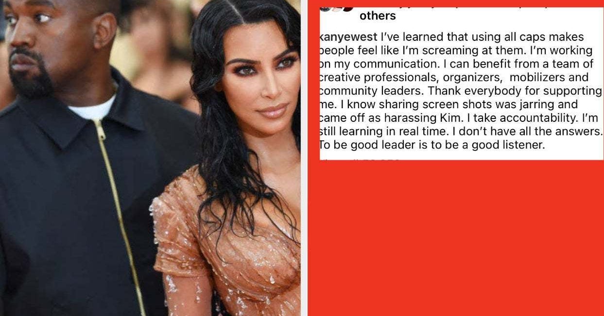 Kanye West On Accusations He’s Harassing Kim Kardashian