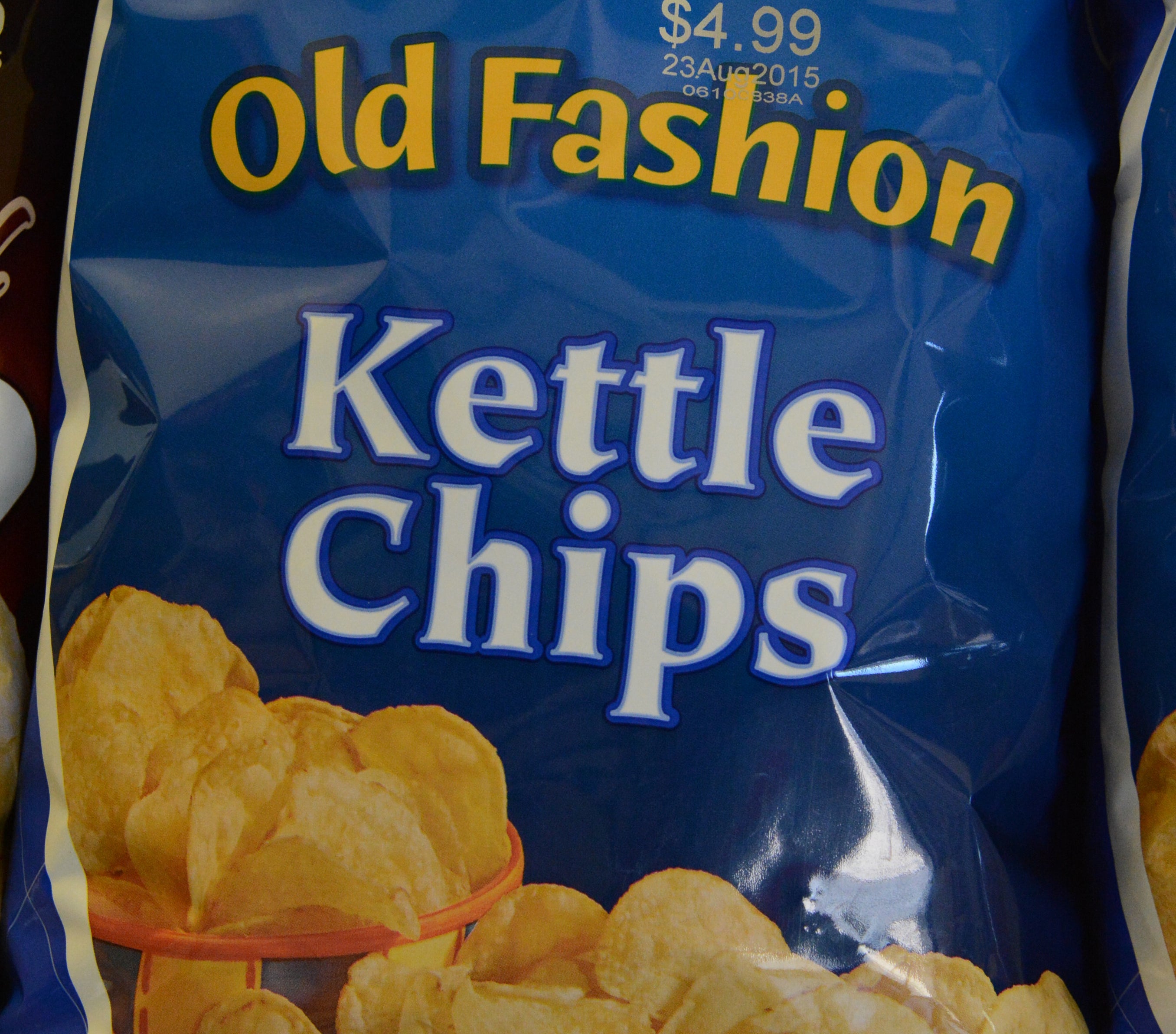 Bag of kettle chips