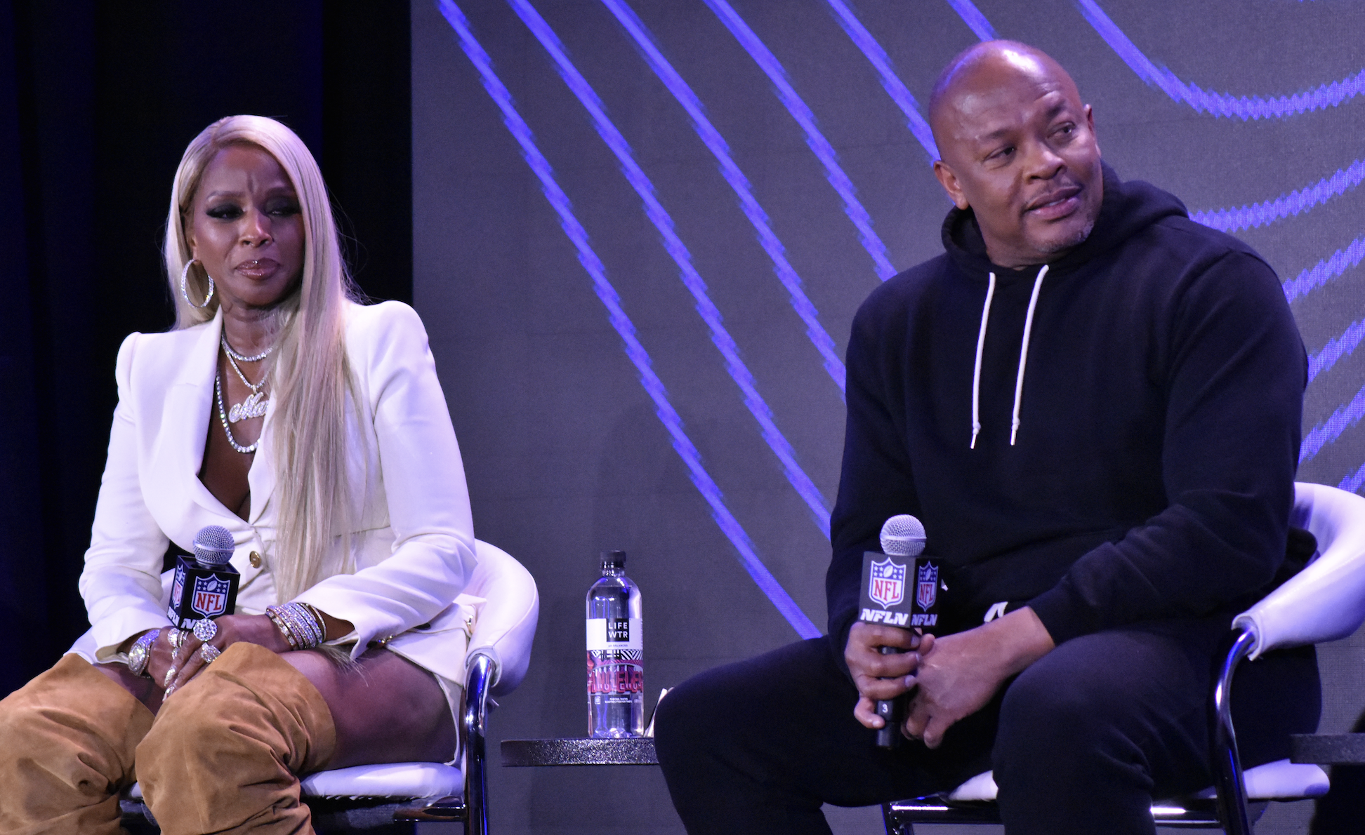 Dr. Dre and Mary J Blige