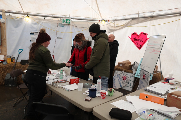 Inside The Nerve Center That Keeps The Ottawa Trucker Protests Running
