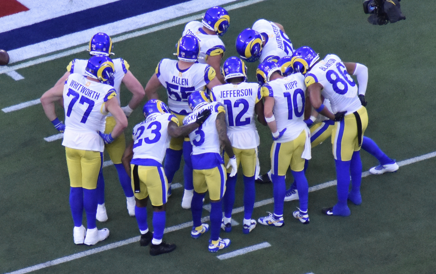 The Rams offense