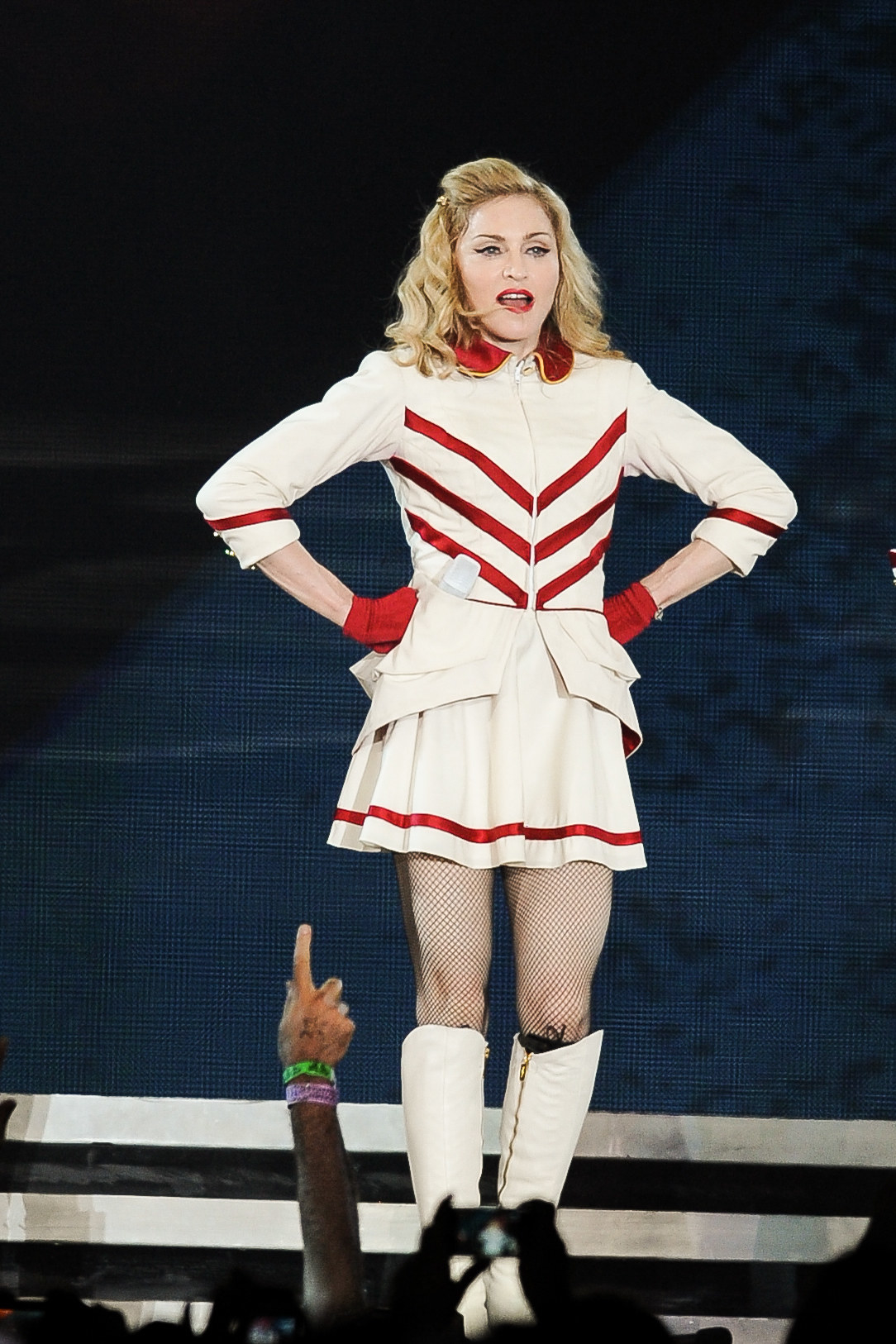 Madonna at a concert