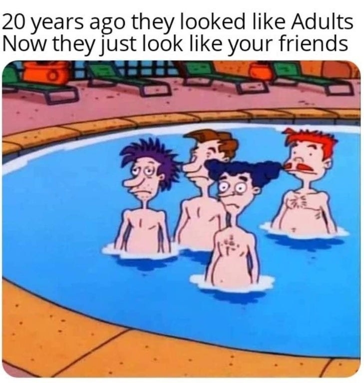 the rugrats dads look like your friends