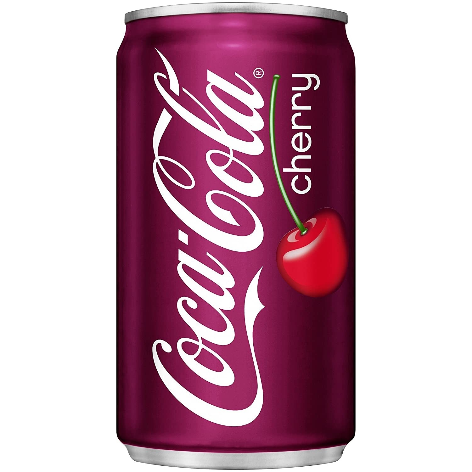 A can of cherry Coca Cola