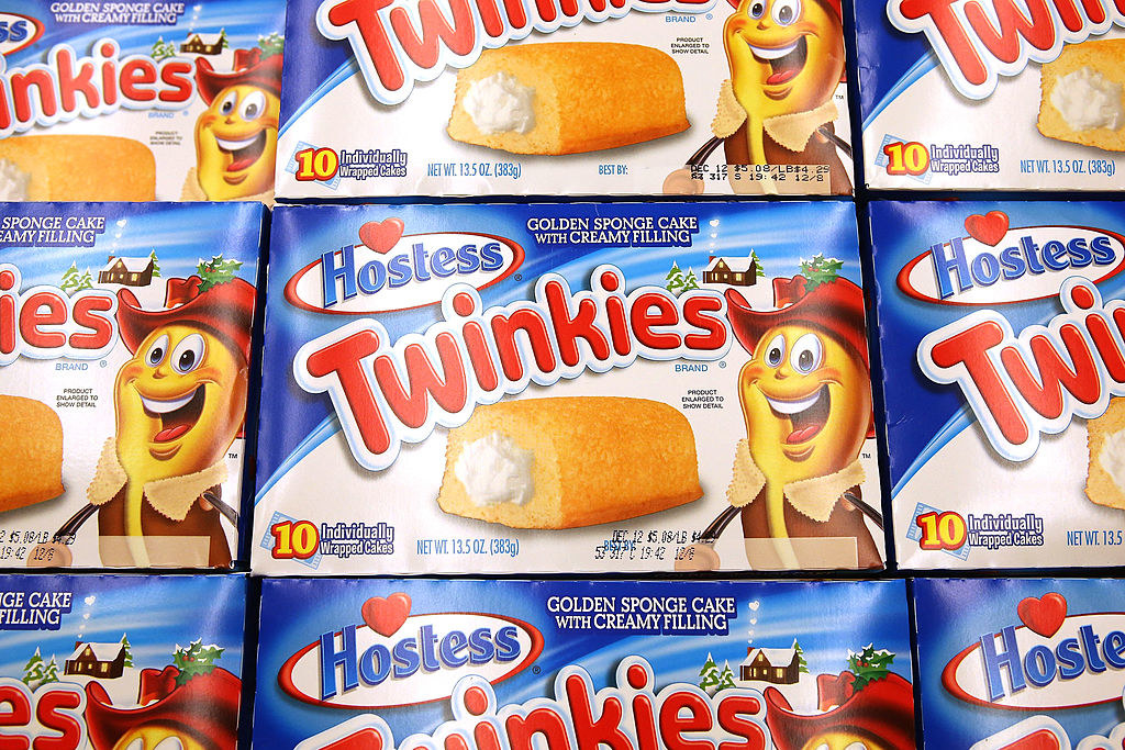 Boxes of Twinkies.