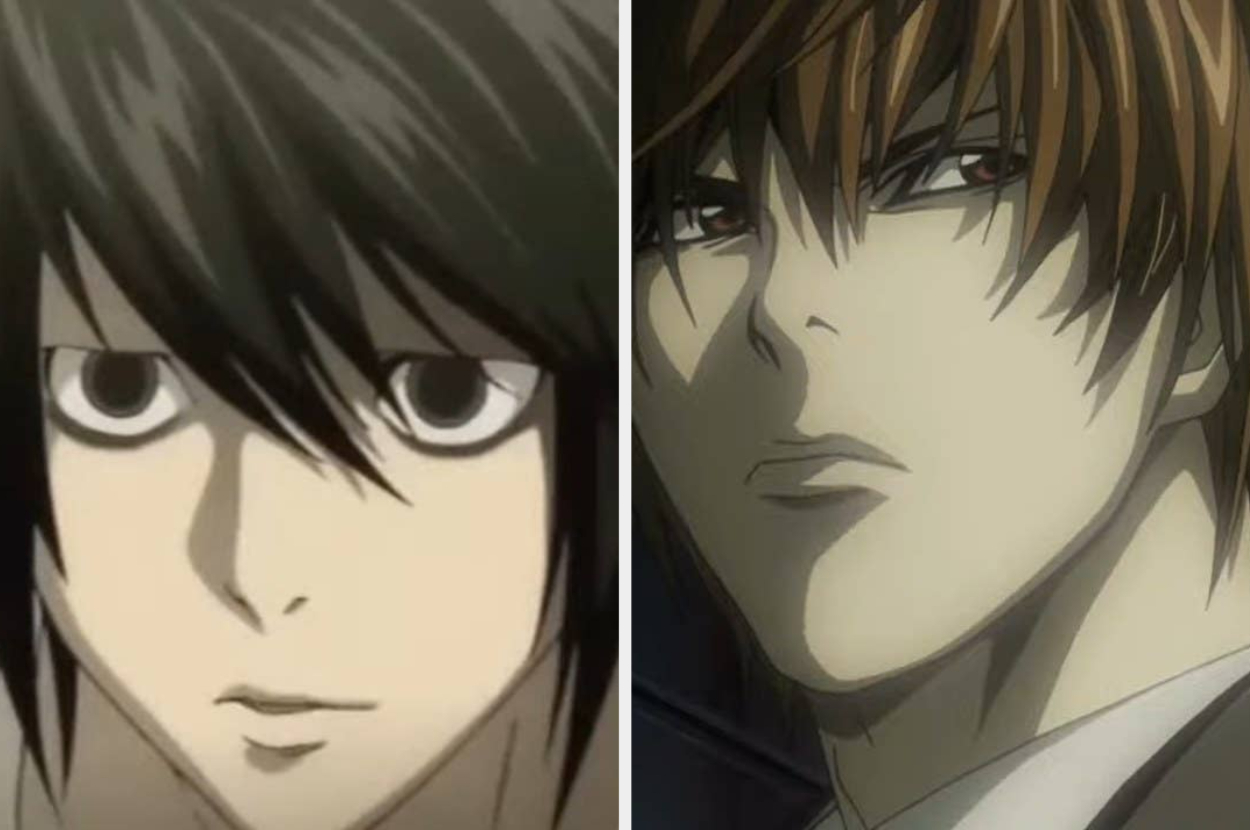 Brown haired male anime character illustration Death Note HD wallpaper   Wallpaper Flare