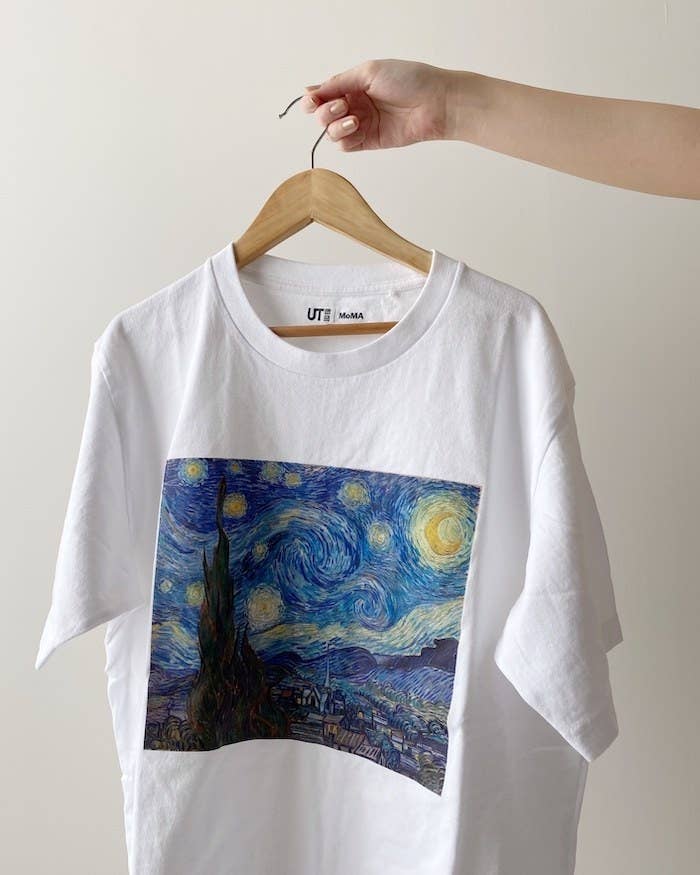 つい見惚れちゃう ユニクロの 美術館コラボtシャツ こんなお洒落なのに1500円でいいの