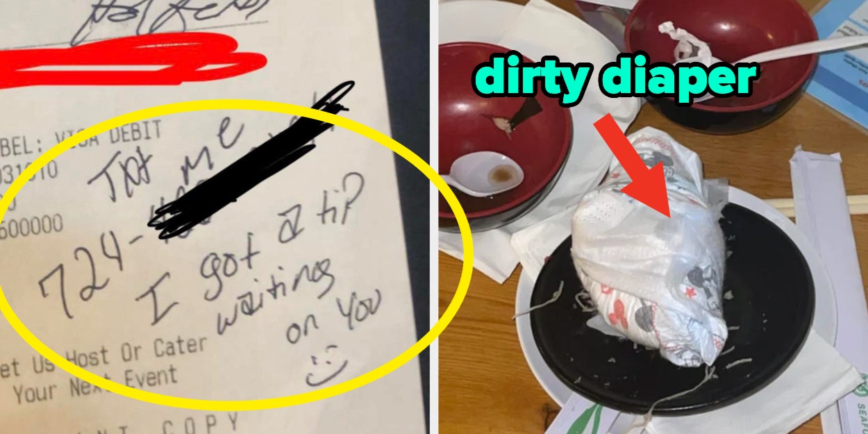 17 Entitled, Immature People Who Should Be Banned From All
Restaurants Everywhere
