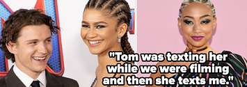 Zendaya Texted Tati Gabrielle While She Was Filming Uncharted