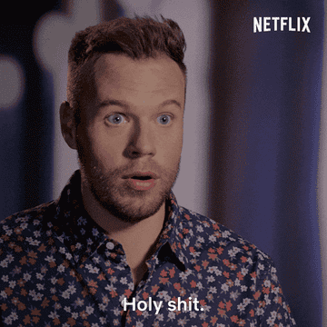 Nick from &quot;Love Is Blind&quot; saying &quot;holy shit&quot;