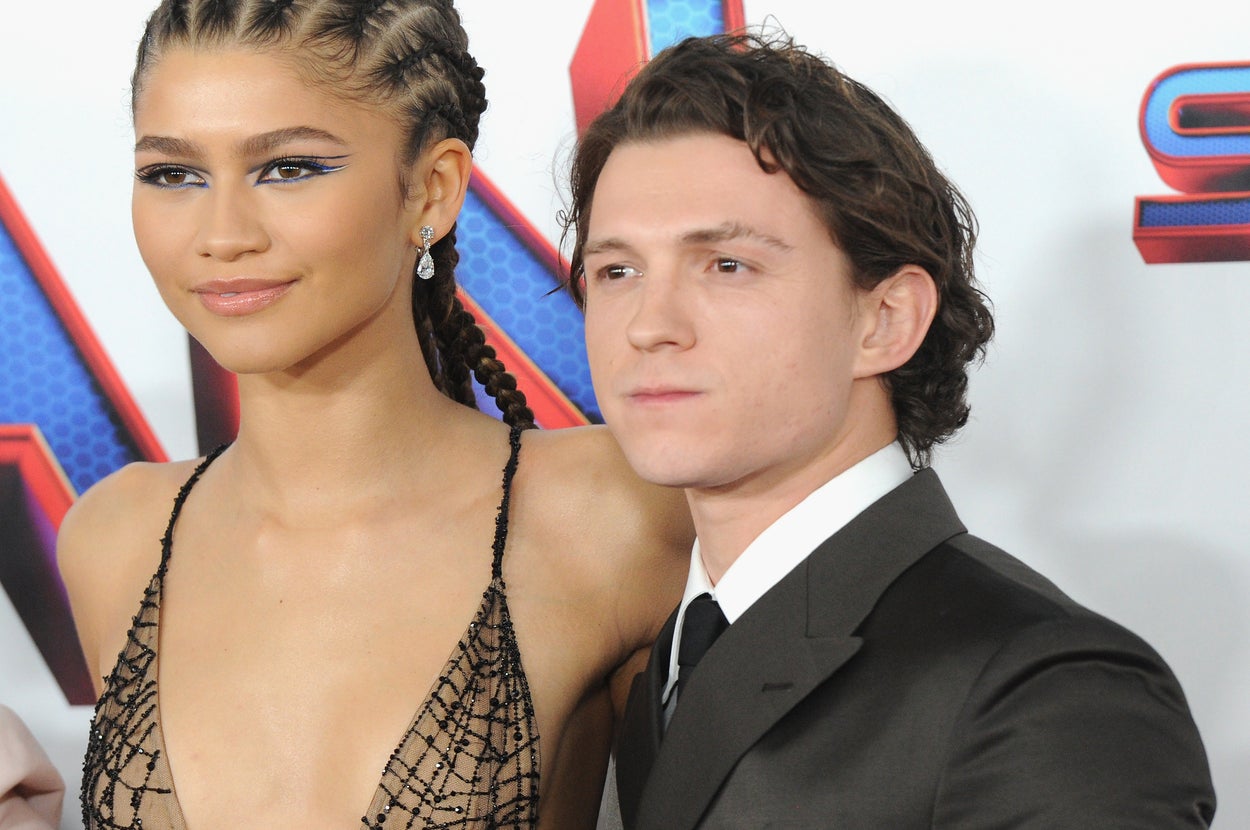 Zendaya and Tom Holland