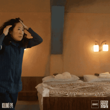 Eve saying &quot;No no no!&quot; on Killing Eve