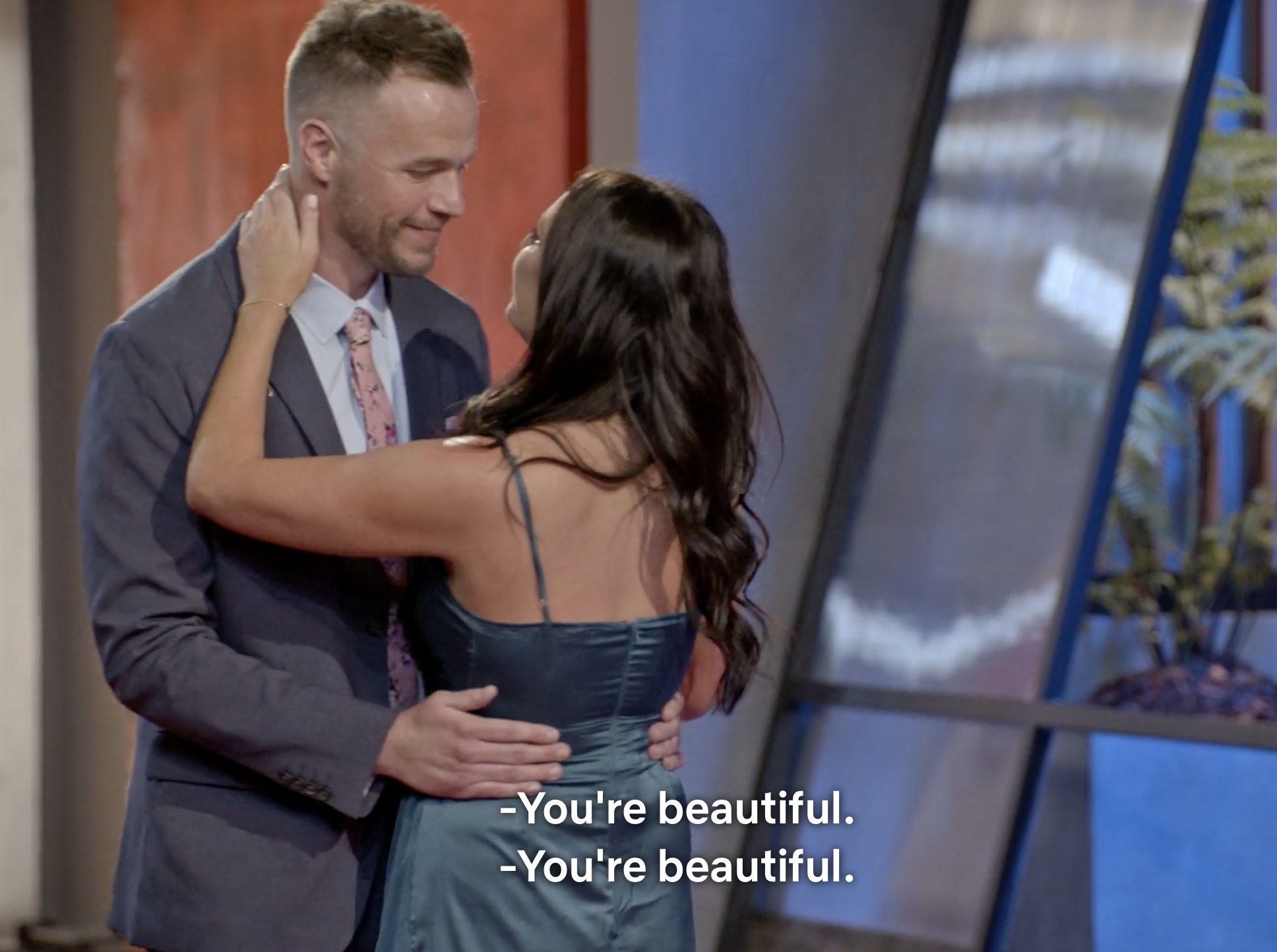 Nick and Danielle meet for the first time on &quot;Love Is Blind&quot; and tell each other they&#x27;re beautiful