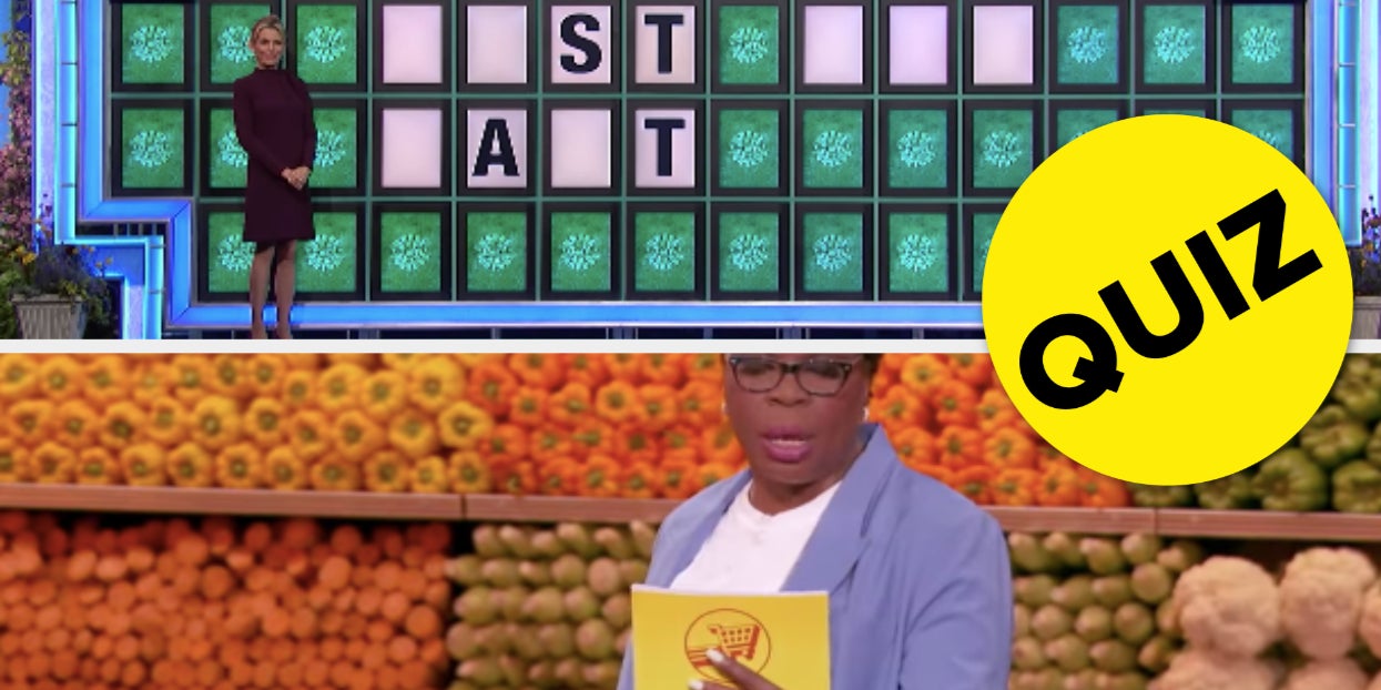 Can You Correctly Answer One Question From Each Of These
Game Shows?