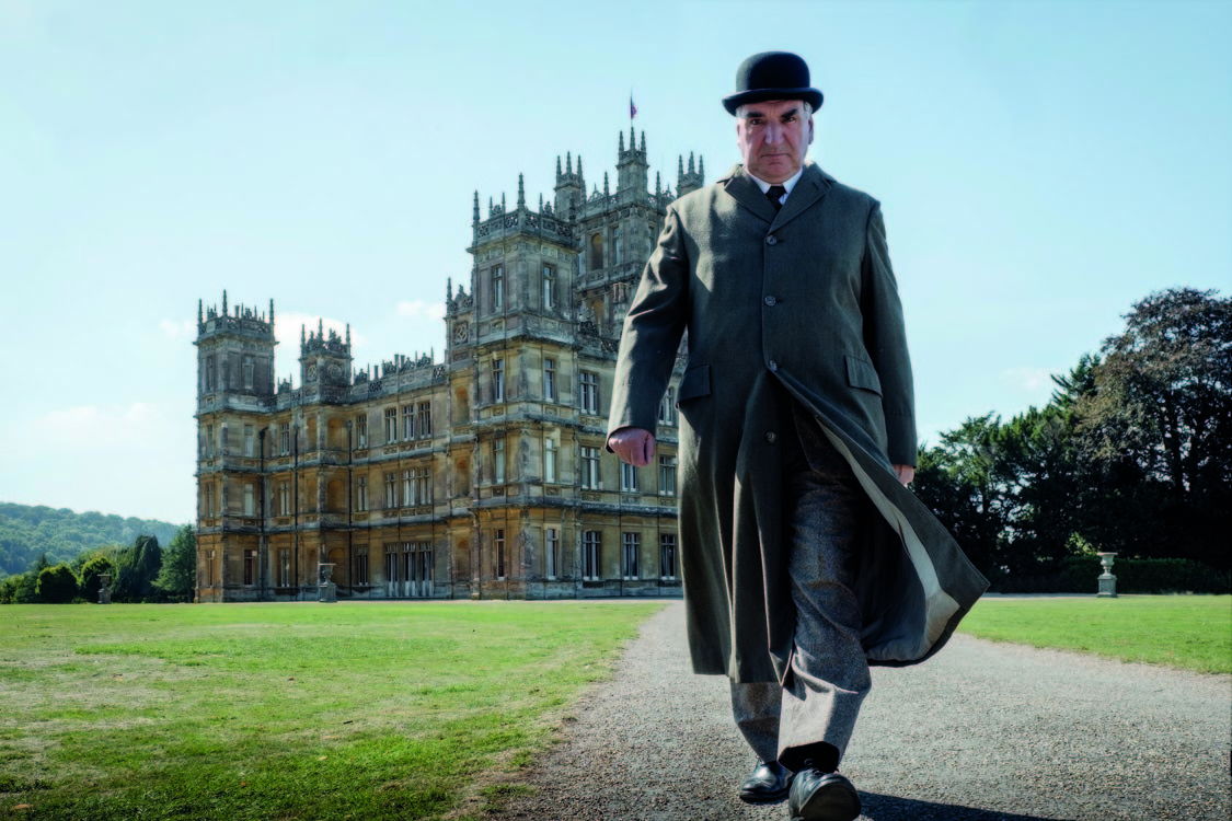 Carson walks away from Downton Abbey