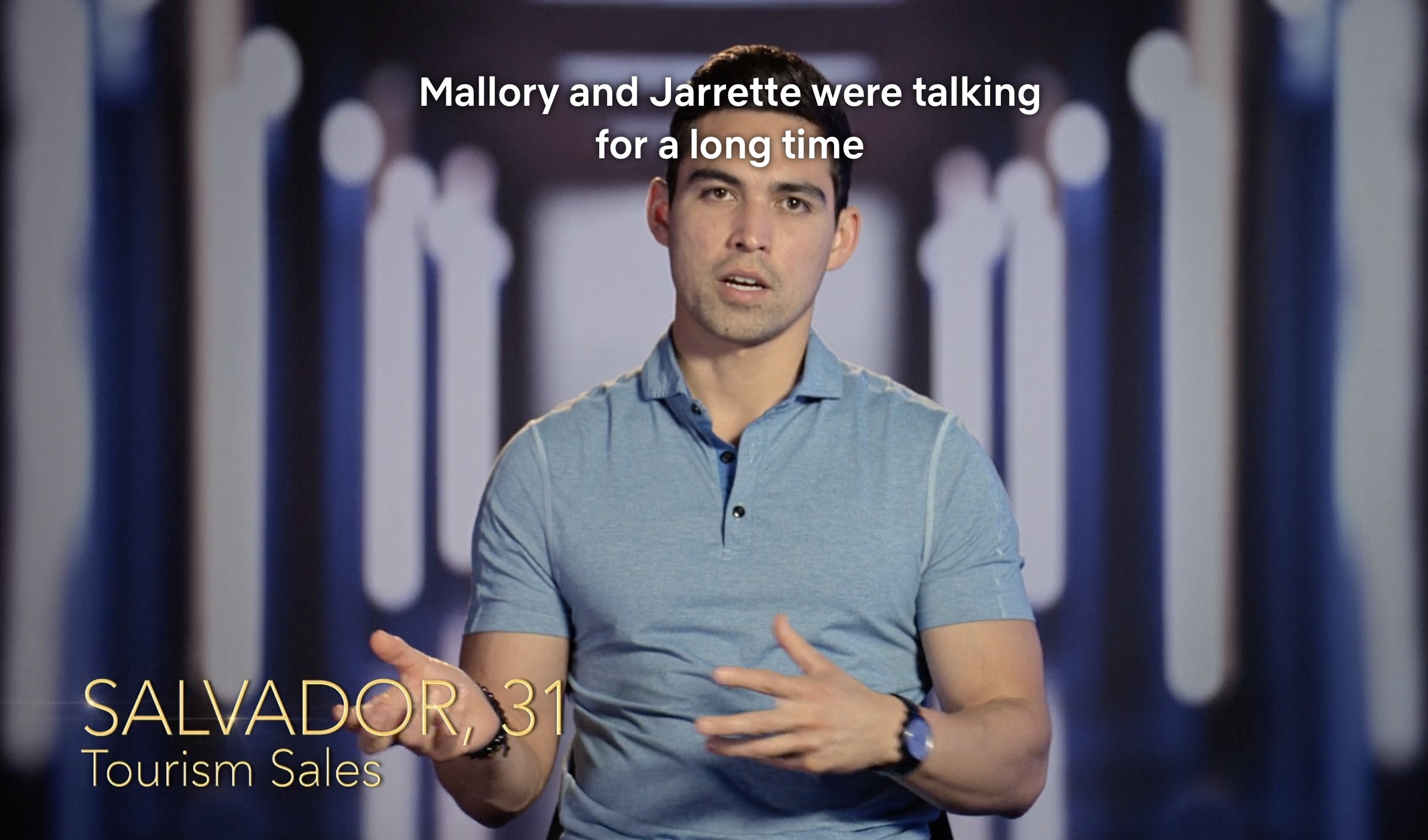 Sal saying &quot;Mallory and Jarrette were talking for a long time&quot;