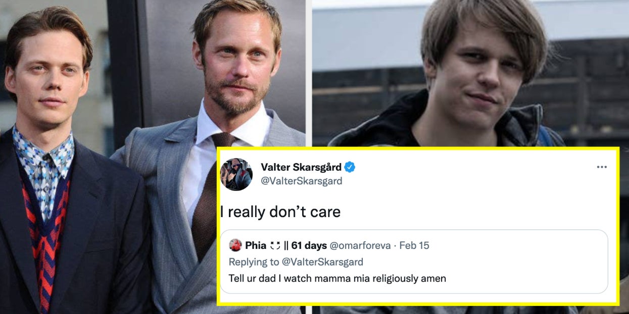 I’m LOLing At The 4th Skarsgård Brother’s Blunt Tweets About
His Family