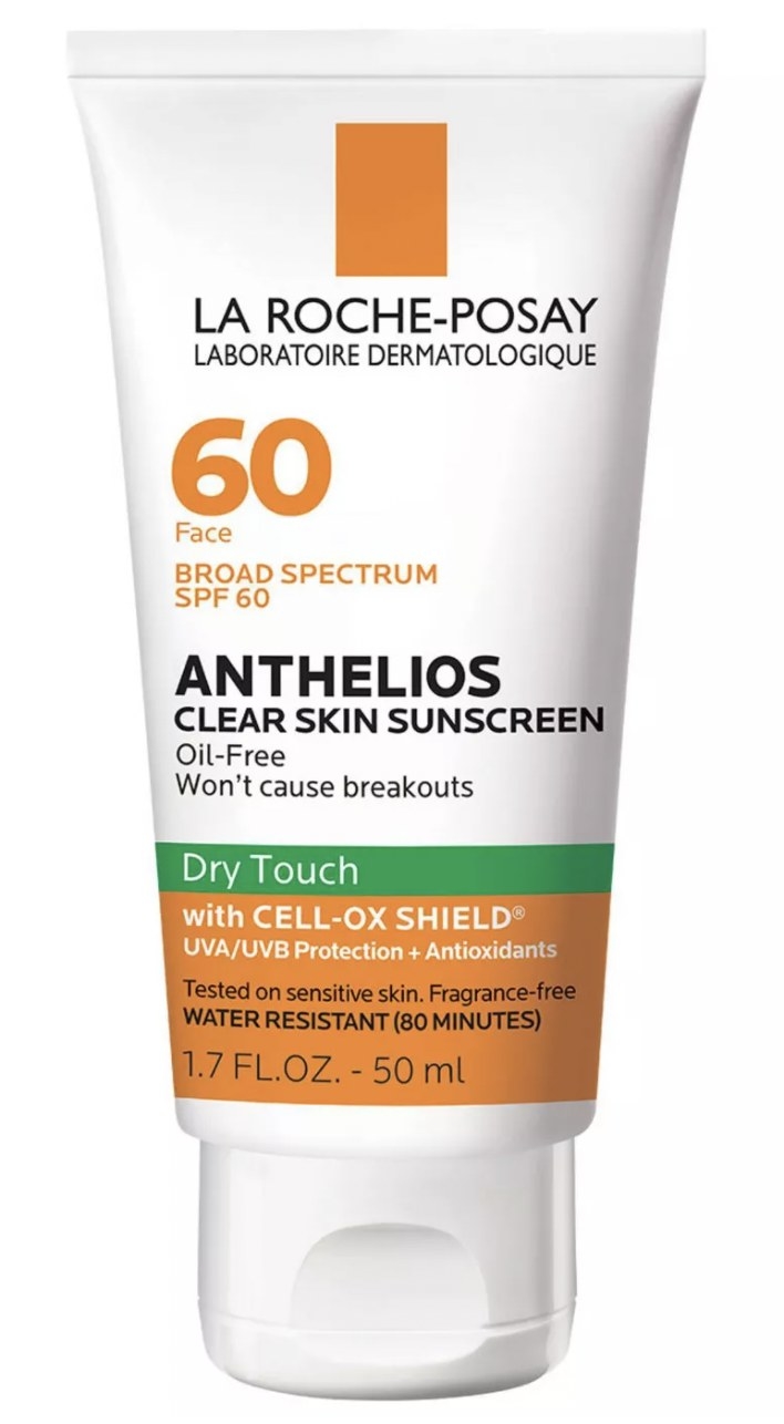 the sunscreen with spf 60 in its bottle
