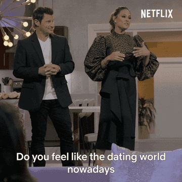 Vanessa Lachey saying &quot;Do you feel like the dating world nowadays has become extremely superficial&quot;