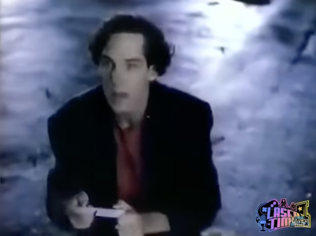 Paul Rudd playing the Super Nintendo in a commercial