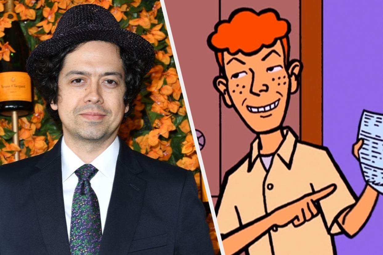 Geoffrey Arend and Upchuck on Daria