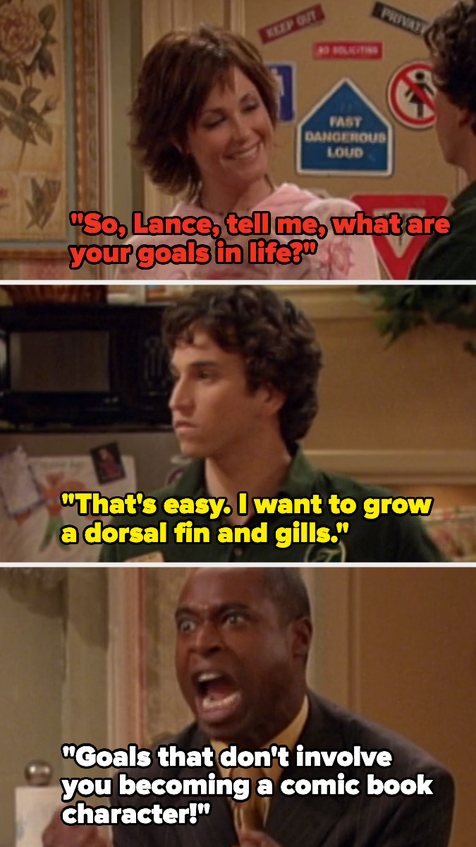 Mr. Moseby tries to teach Lance how to improve his social etiquette for a party with his girlfriend, London