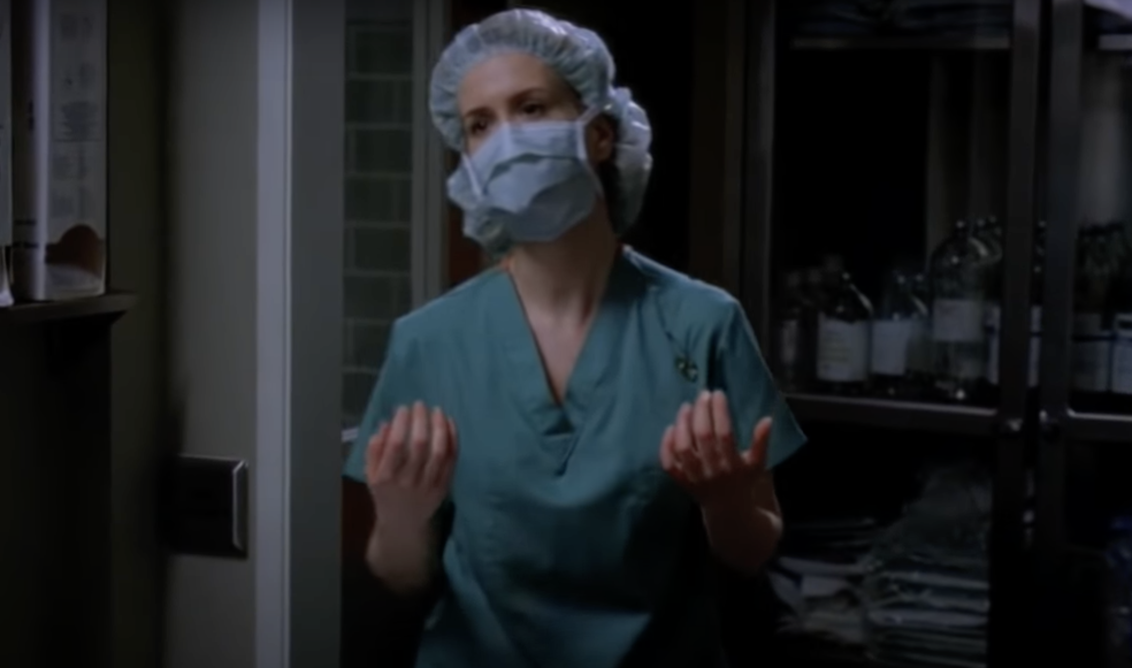 A surgeon in &quot;Grey&#x27;s Anatomy&quot;