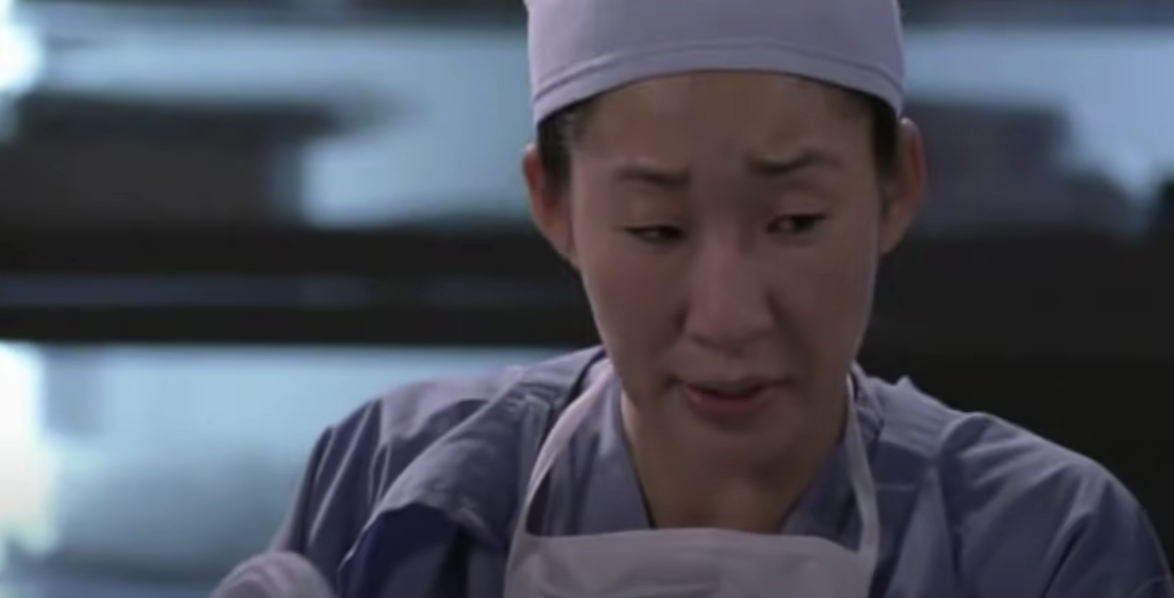 Cristina Yang in "Grey's Anatomy"