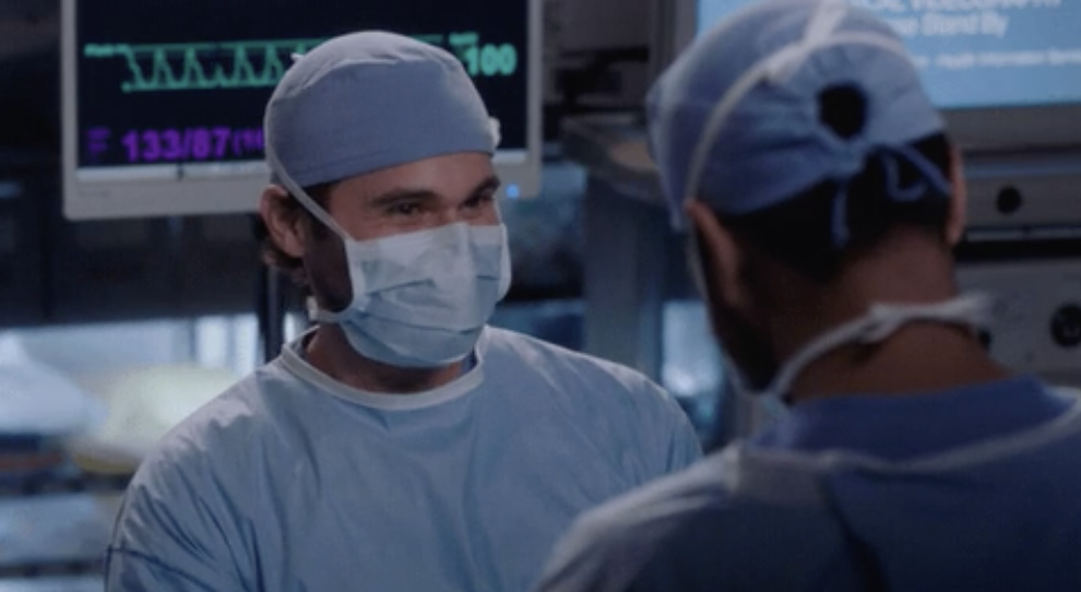 A surgeon in &quot;Grey&#x27;s Anatomy&quot;