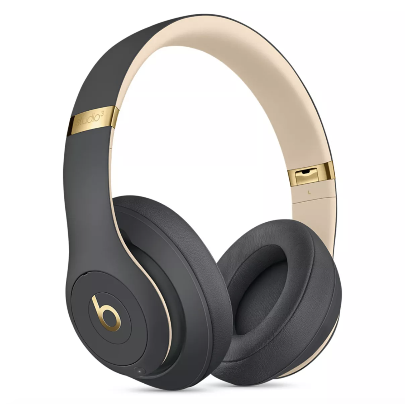 black and gold over ear beats headphones