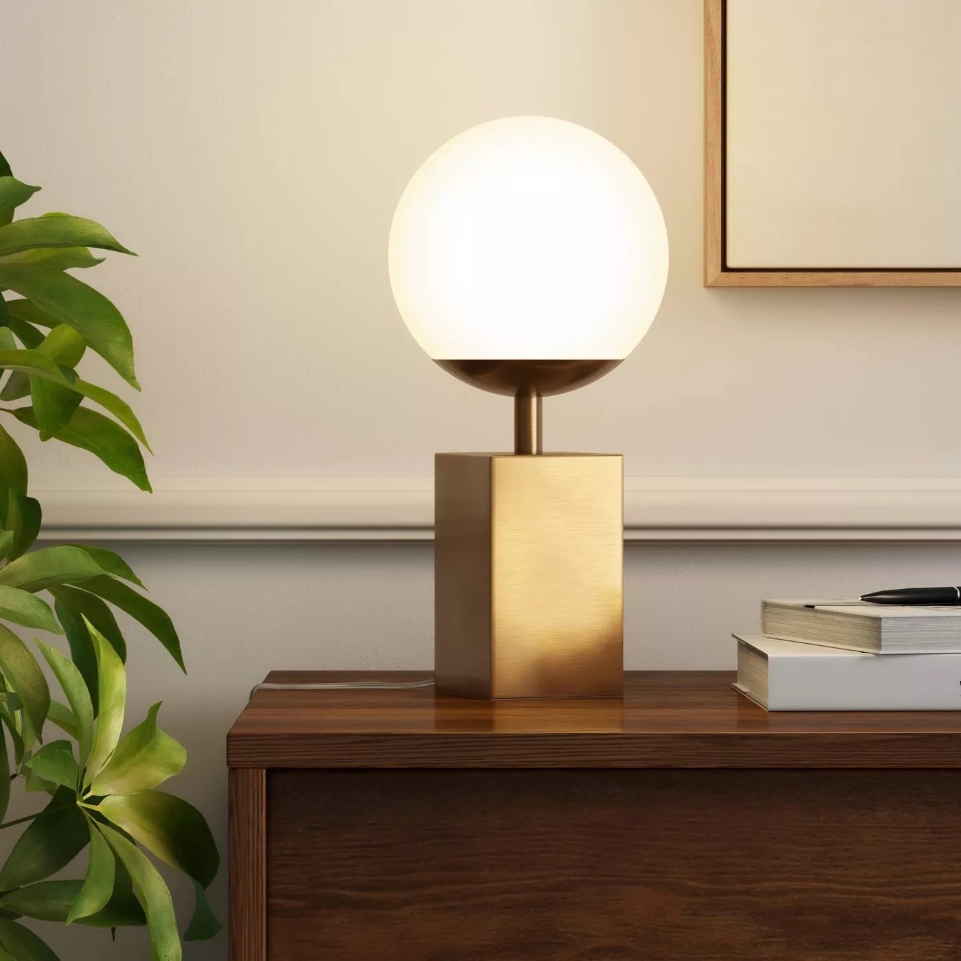 an ambient table lamp