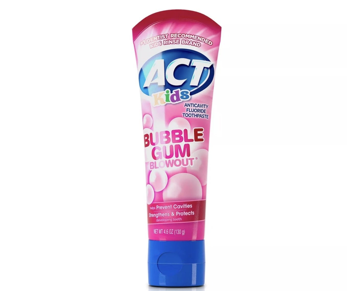 Act kids bubble gum toothpaste