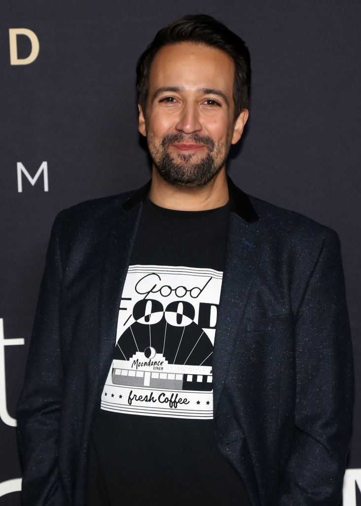 Lin-Manuel Miranda at a red carpet event