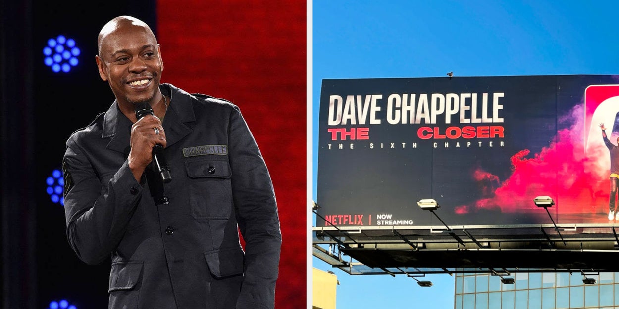 Dave Chappelle On Getting Four New Comedy Specials On
Netflix After He Came Under Fire Last Year For Anti-Trans Remarks:
“I Am Proud To Be A Part Of This Moment”