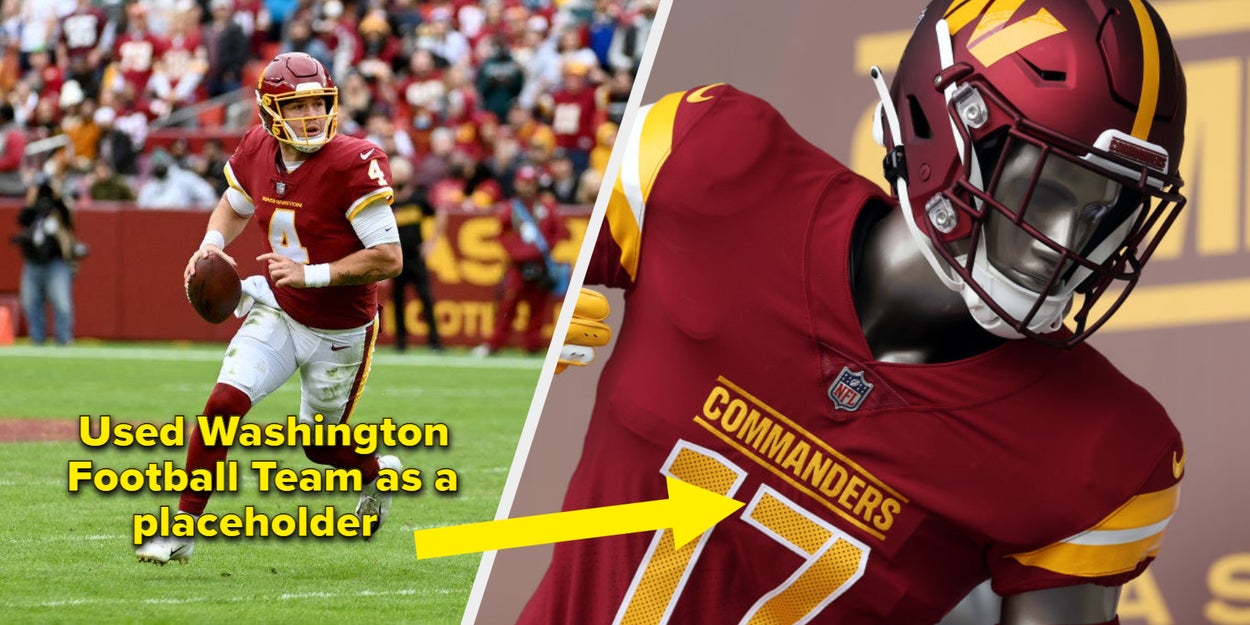 Washington Changed Their Football Team To The Commanders,
And People Really Aren’t Huge Fans Of The New Name