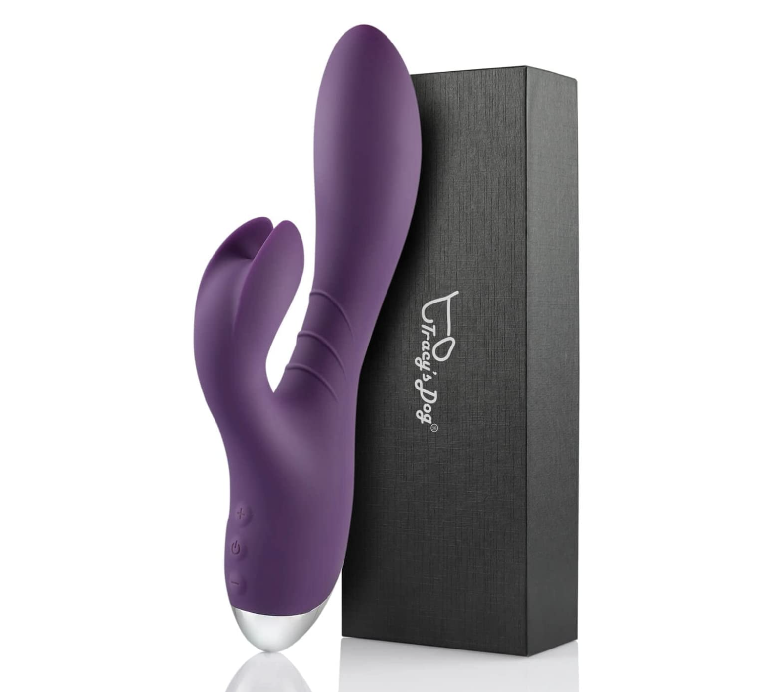 The vibrator leaning against its box
