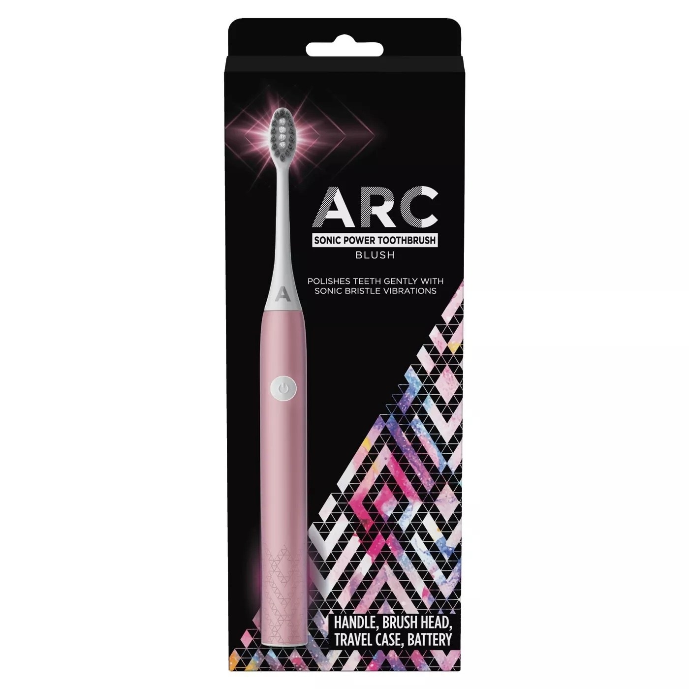 The ARC toothbrush in its packaging