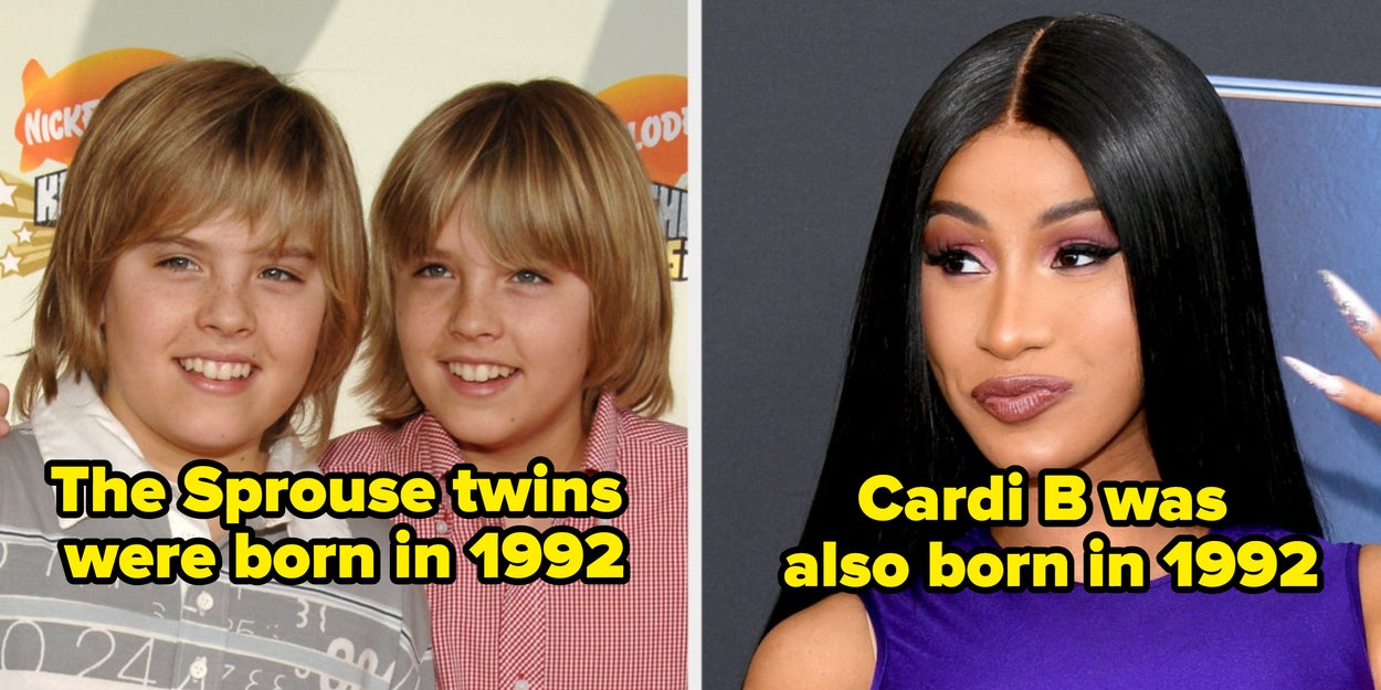 34 Famous People I Refuse To Believe Are The Same
Age