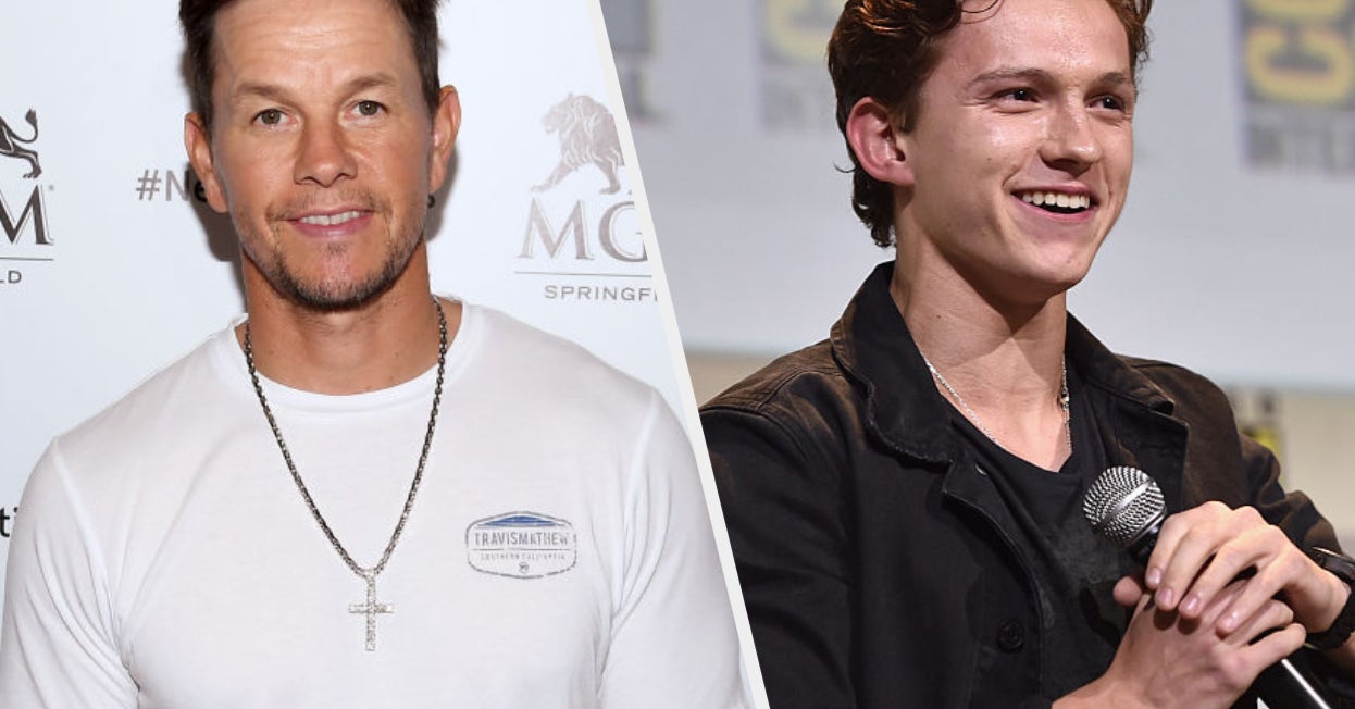 Mark Wahlberg Gave Tom Holland A Gift When They Met For "Uncharted," But Tom Got The Completely Wrong Idea