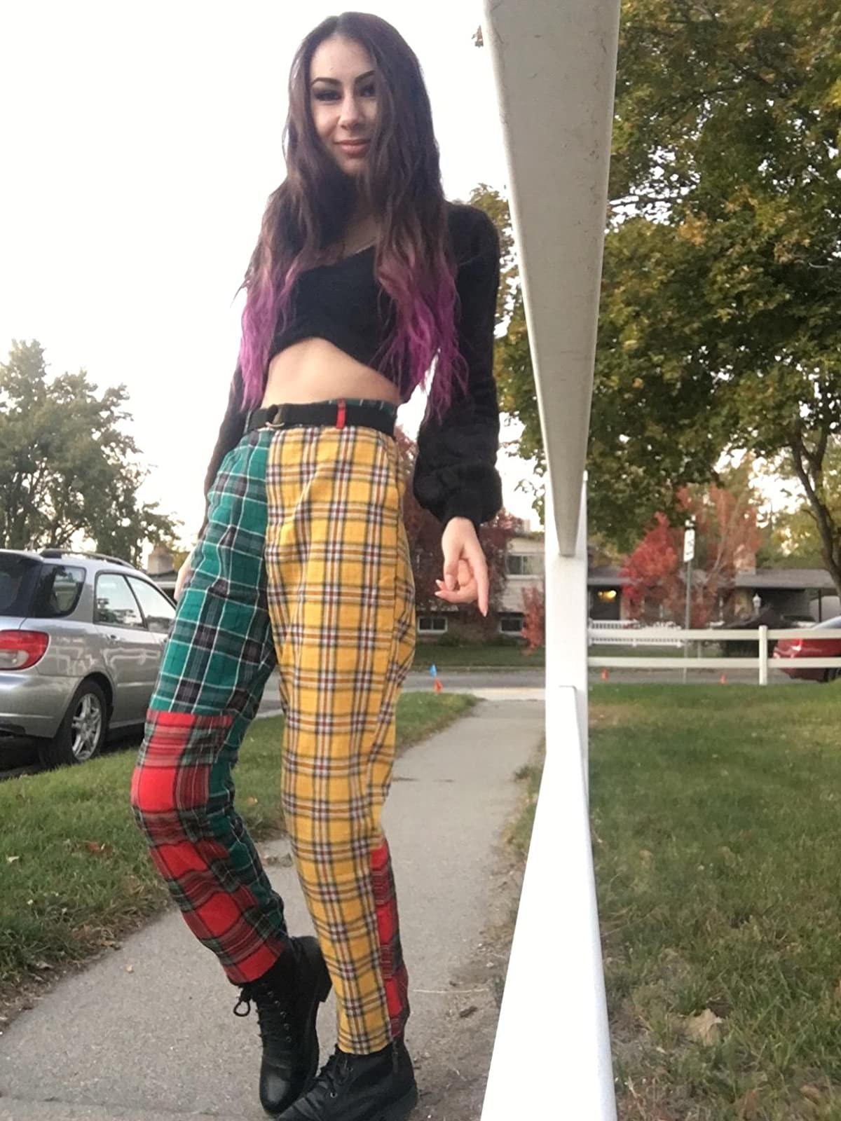 Hayley Williams: Yellow Plaid Pants | Steal Her Style