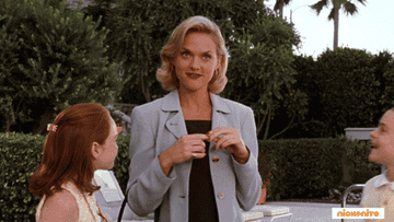 Meredith Blake discovering Hallie and Annie are twins in &quot;The Parent Trap&quot;