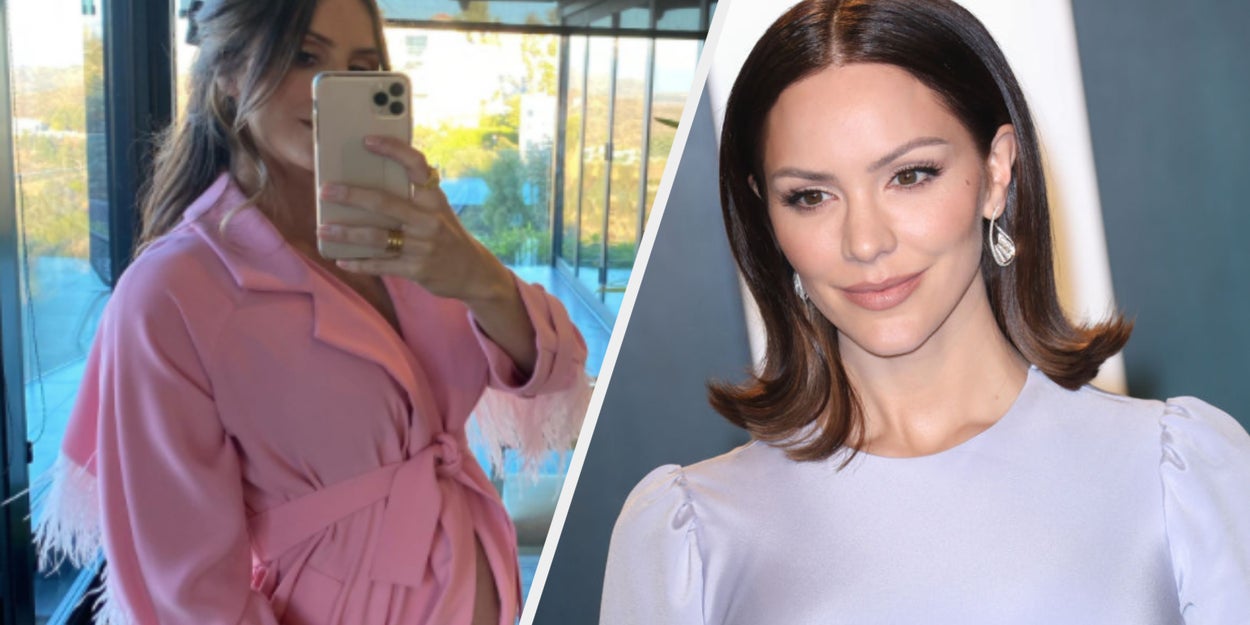 Katharine McPhee Opened Up About The Body Image Issues She
Faced While Pregnant, And How She Taught Herself To “Overcome”
Those Negative Feelings
