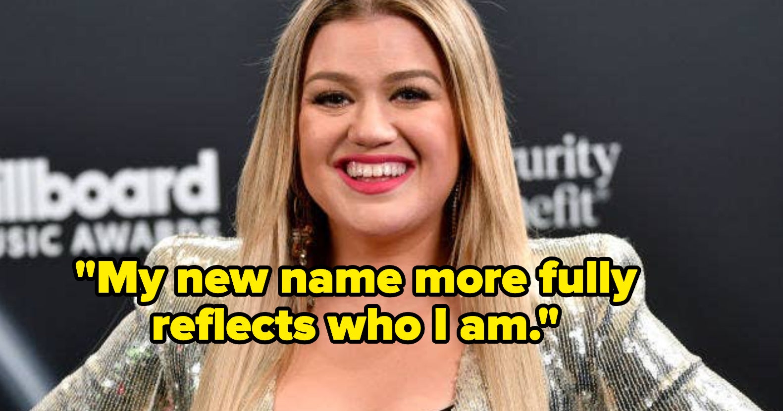 Kelly Clarkson Is Changing Her Name Because It "More Fully