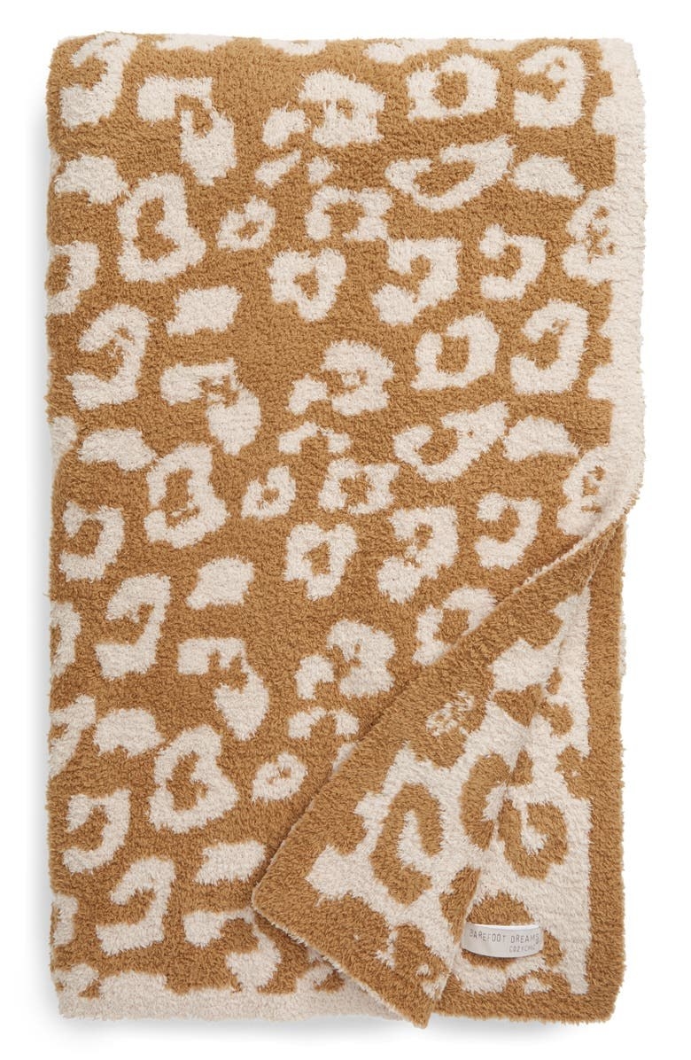the abstract patterned throw blanket