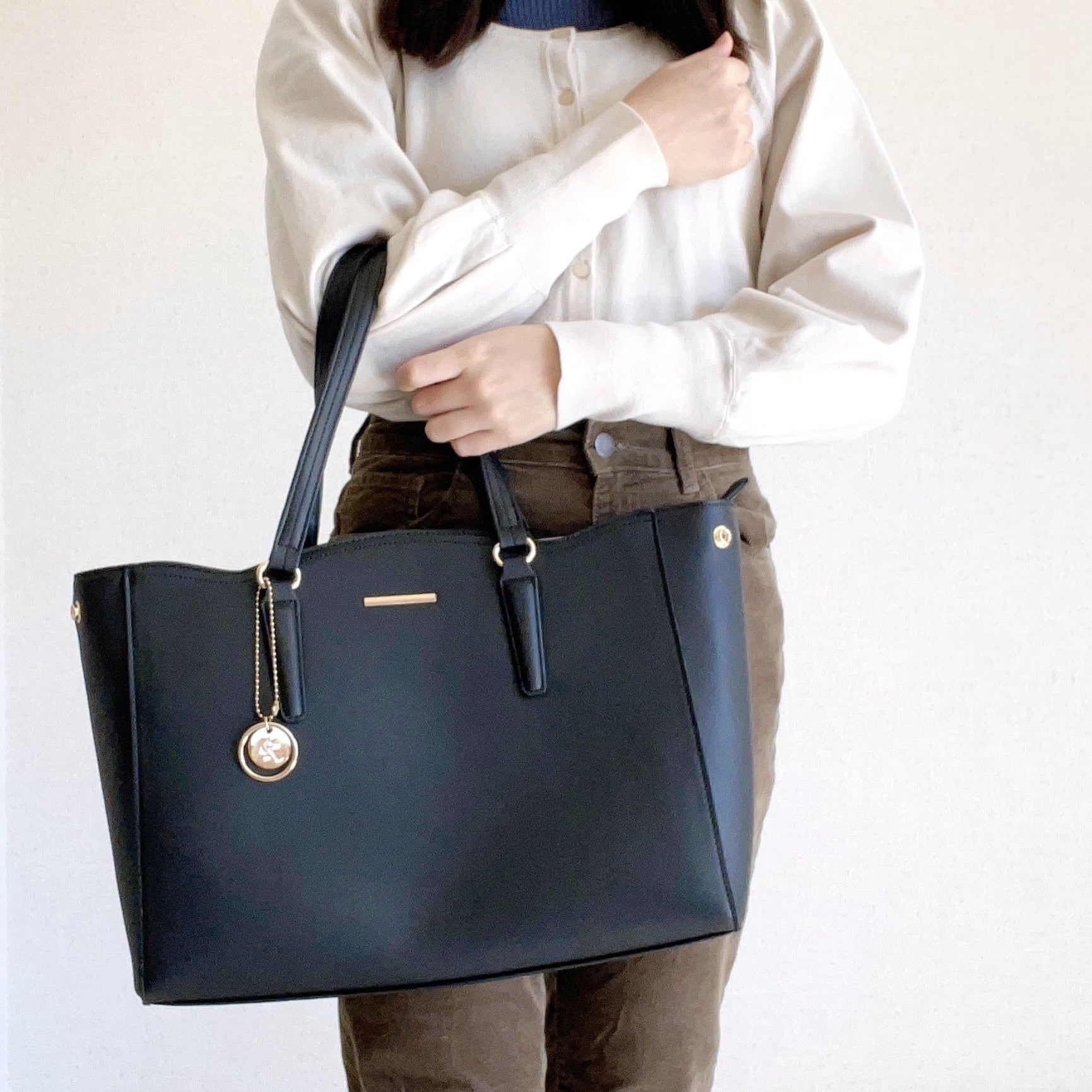 ハニーズの高見えトート「スカラップトートBag」が大容量でお気に入り