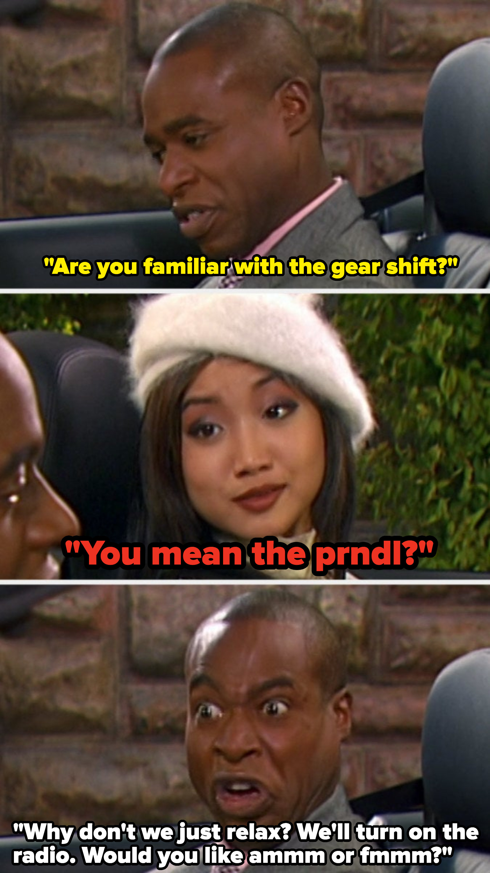 Mr. Moseby becomes frustrated with London's approach to driving