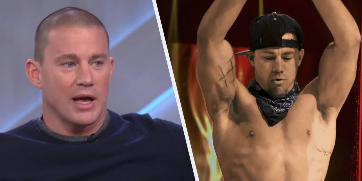 Channing Tatum Opened Up About Having To Starve Himself To
Get His “Magic Mike” Body