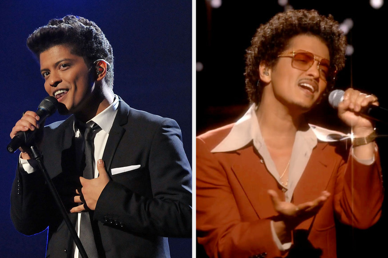 the two Brunos side-by-side