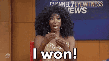 Ego Nwodim from &quot;SNL&quot; holds a lottery ticket and says, &quot;I won&quot;