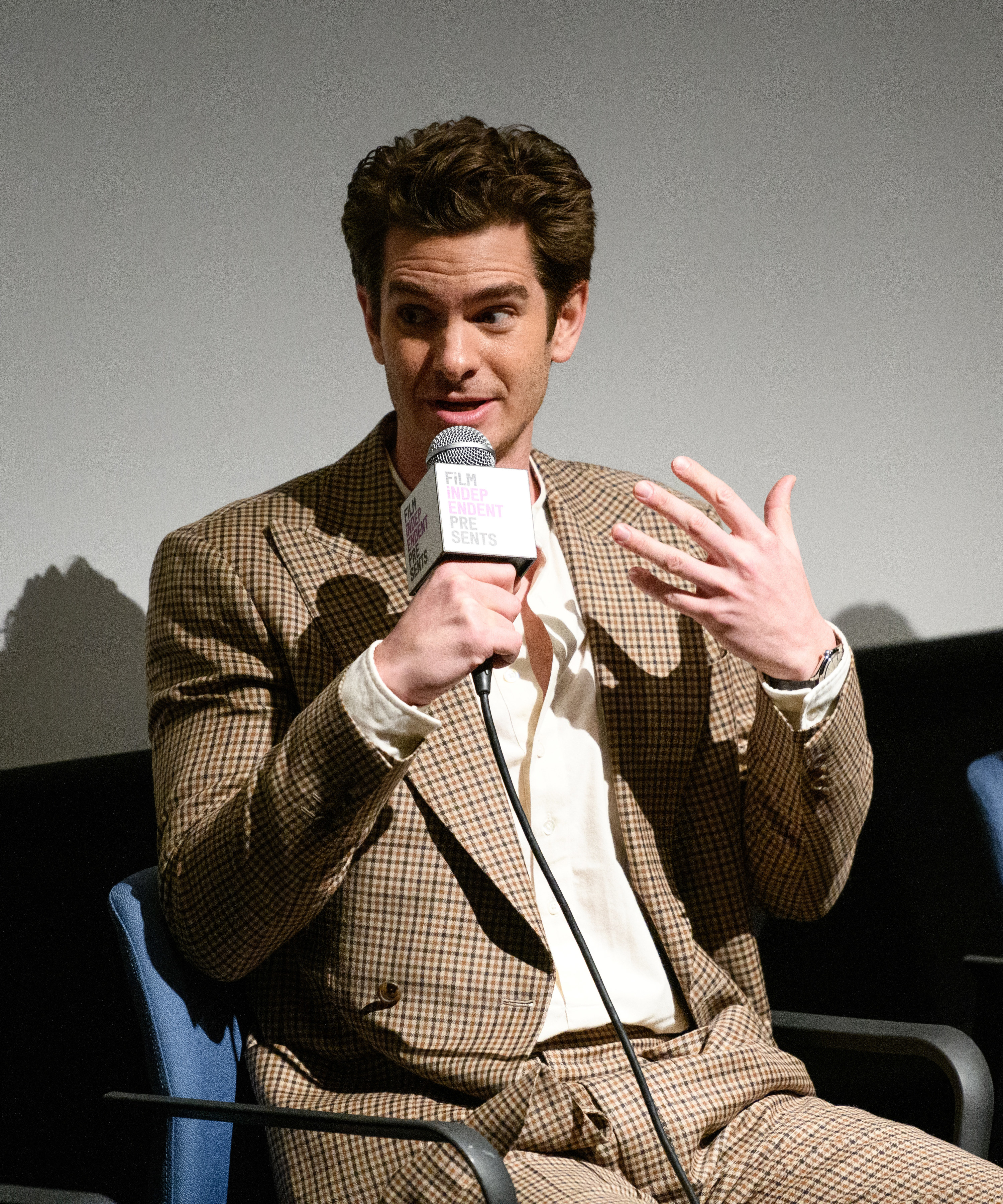 Andrew Garfield recited Tobey Maguire's lines while stoned